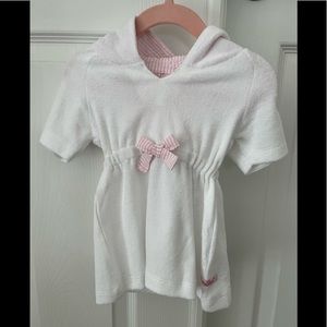 Ruffle Butts Seersucker Terry Cloth Swim Coverup